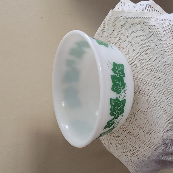 Hazel Atlas Milk Glass Mixing Bowl - Picture 5 of 5